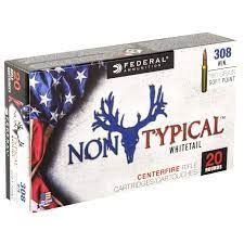 308 WIN 180GR NON TYPICAL SOFT POINT AMMO