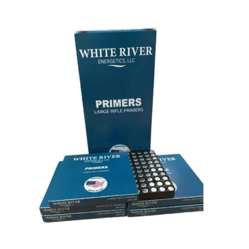 White River Large Rifle Magnum Primers 1000 Pack