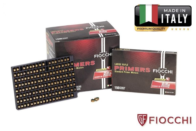 Fiocchi Large Rifle Primers Box of 150