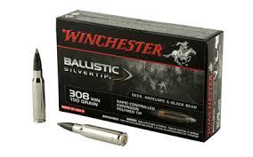 Winchester .308 Win 150 Grain Silvertip JHP 20 Round Box