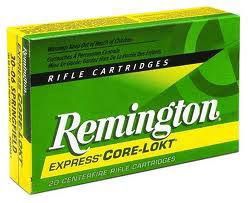 REMINGTON - 30-40 KRAG - 180 GR - CORE-LOKT - POINTED SOFT POINT - 20CT -