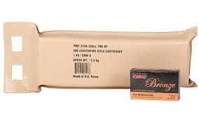 PMC Bronze - .223 Rem., 55gr, FMJ, Battle Pack of 200