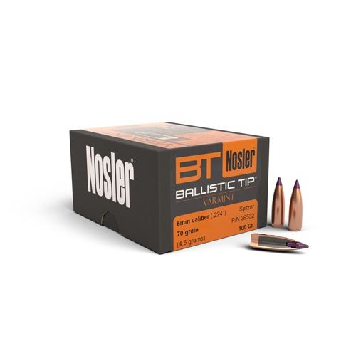 Hornday .243 DIA 70GR BALLISTIC TIP