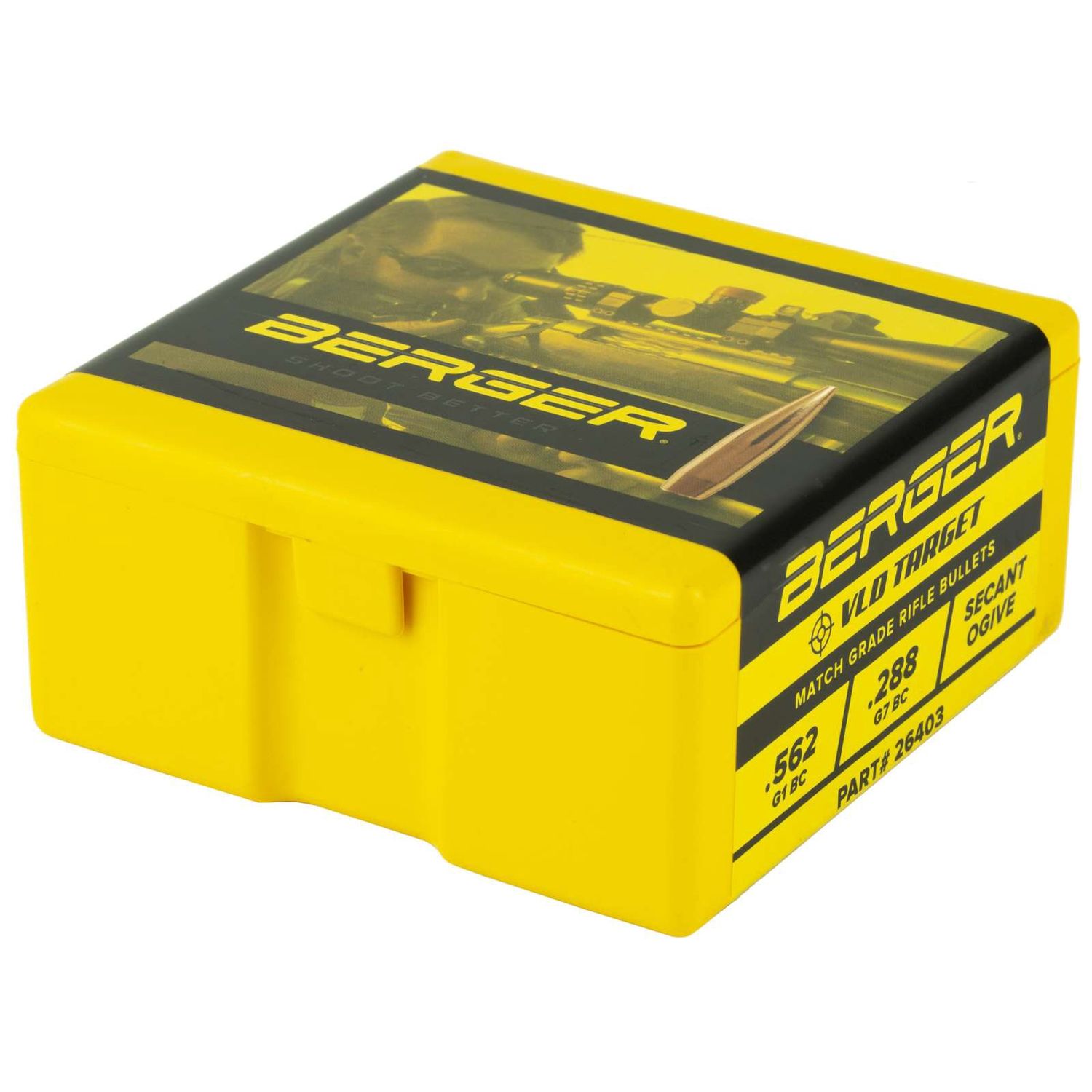 Berger Bullets 6.5mm .264 130G Target VLD 100
