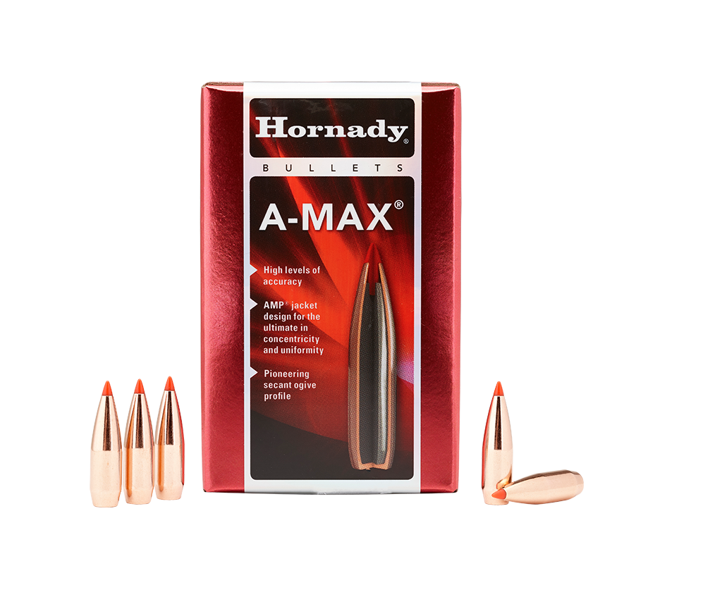 Hornady 6.5 mm A-Max qty 100 123 gr