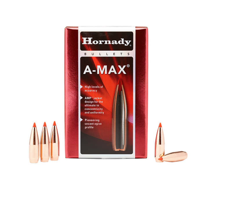 Hornady 6.5 mm A-Max qty 100 123 gr