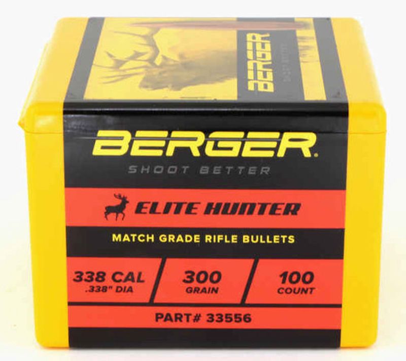 BERGER ELITE HUNTER .338 300GR