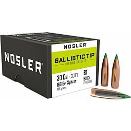 NOSLER BALLISTIC TIP .308 168GR