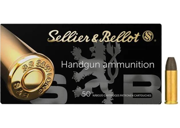 SELLIER &amp; BELLOT S&amp;B 32 S&amp;W LONG 100GR WC 50CT