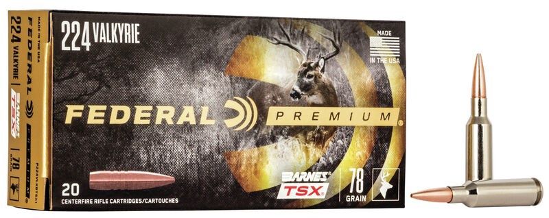Federal Barnes TSX 224 Valkyrie, 78 Gr, 20 Rds