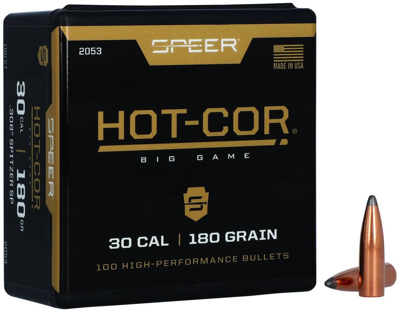 SPEER HOT COR .308 180GR SPITZER