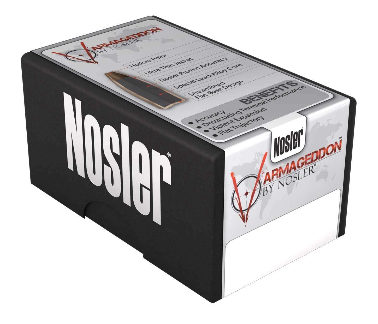 NOSLER VARMAGEDDON 22 CAL (.224&quot;) 50 GRAIN FB TIPPED (100 COUNT)