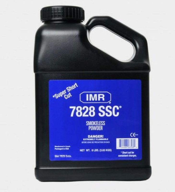HODGDON  IMR SMOKELESS BOTTLE POWDER IMR 7828 - 8LBS (NOT SSC REGULAR 7828)