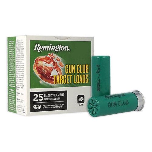 Remington Gun Club Target loads 12 Gauge Ammo 2.75&quot; 1 oz #8 Shot