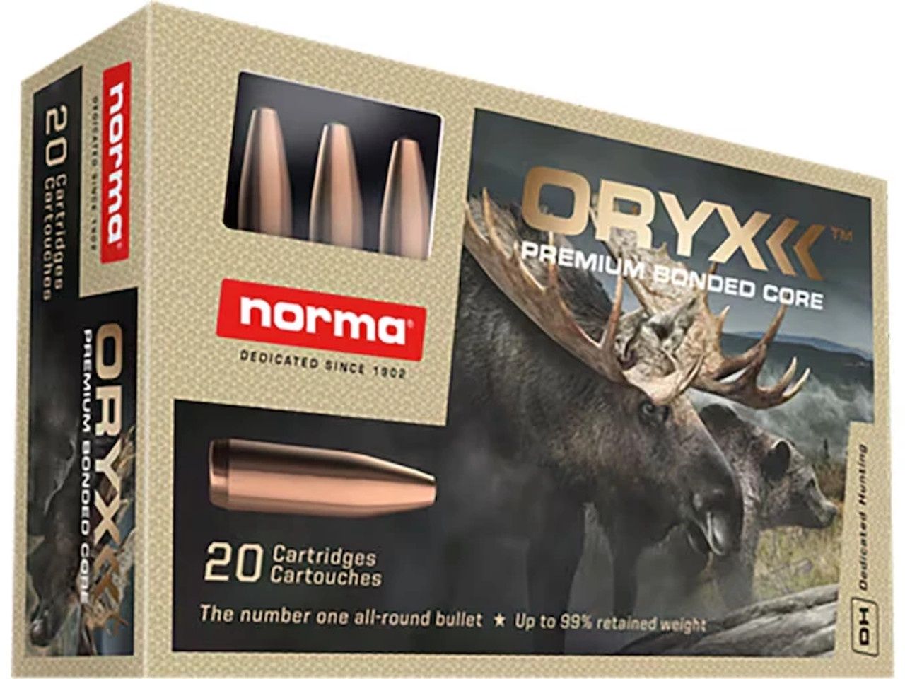 NORMA ORYX 30-06 SPRG 165gr PRO HUNTER 20ct