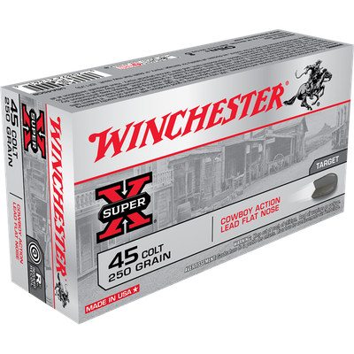Winchester HG Ammo 45 COLT 250 gr. Lead Cowboy Action