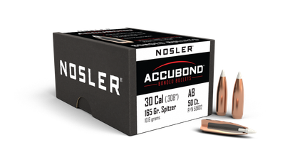 Nosler Bullets 30 Cal 165gr  AccuBond (50 ct.)