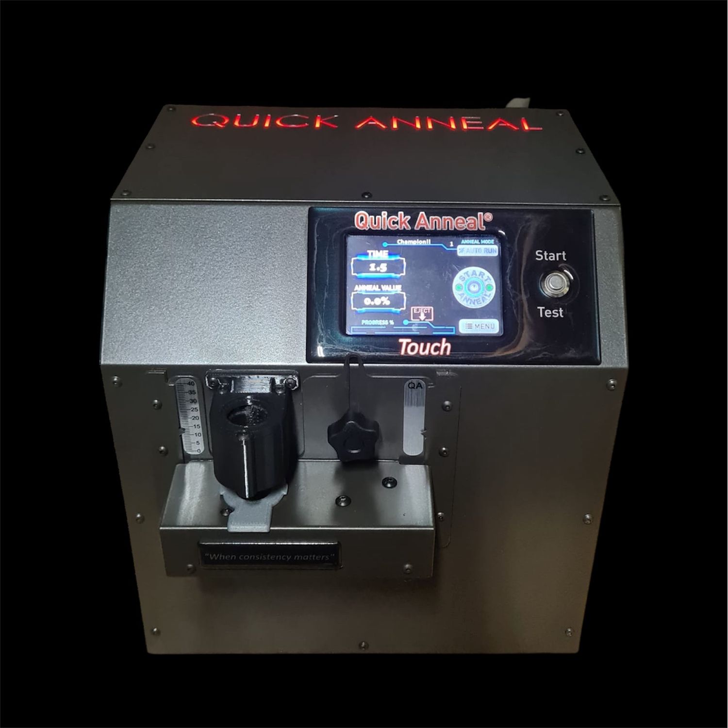 QUICK ANNEAL INDUCTION ANNEALER TOUCHSCREEN