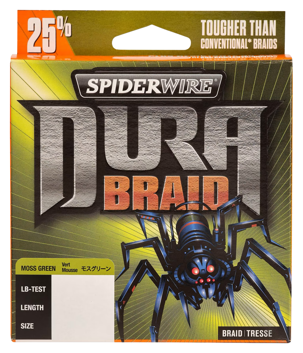 Spiderwire Dura Braid 50LB 300yds 14lb Test Dia