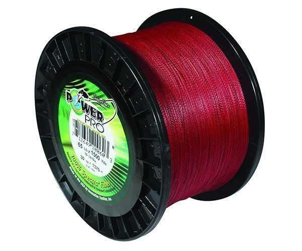 Spectra Power Pro 50lb 100yds Red