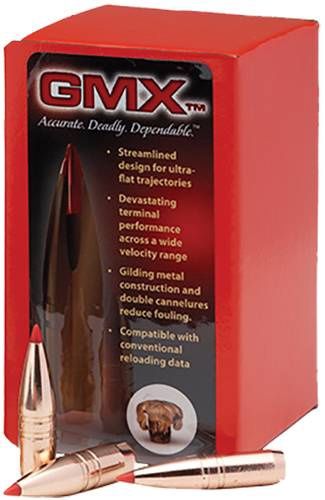 Hornady GMX 8mm .323" 180gr Reloading Bullets (#3234)