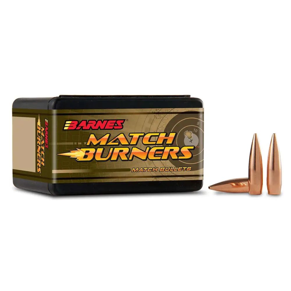 Barnes Match Burners 22 Cal .224" 69gr BT Match Bullets (#30162)