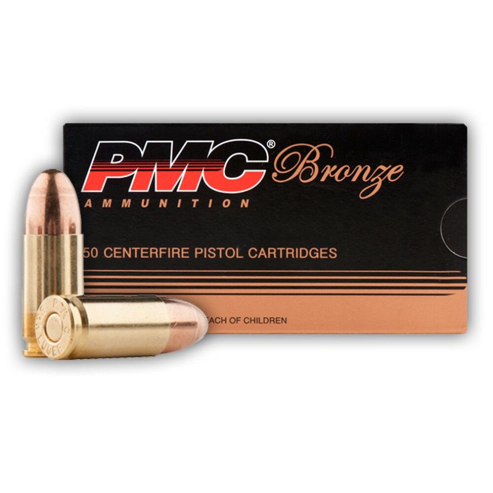 PMC Bronze 9mm Luger 115gr FMJ Ammunition (50 Box)