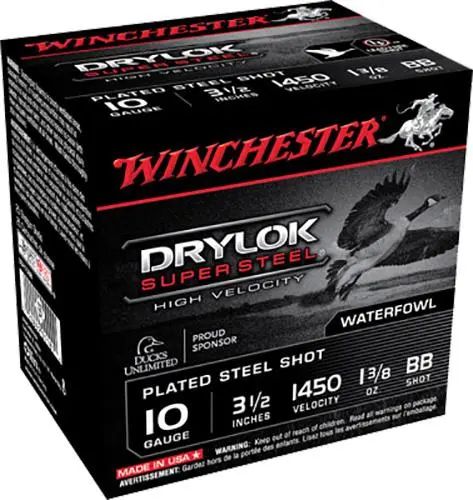 WINCHESTER 10 GAUGE SUPREME HV 1.3/8 OZ. BBB STEEL upc