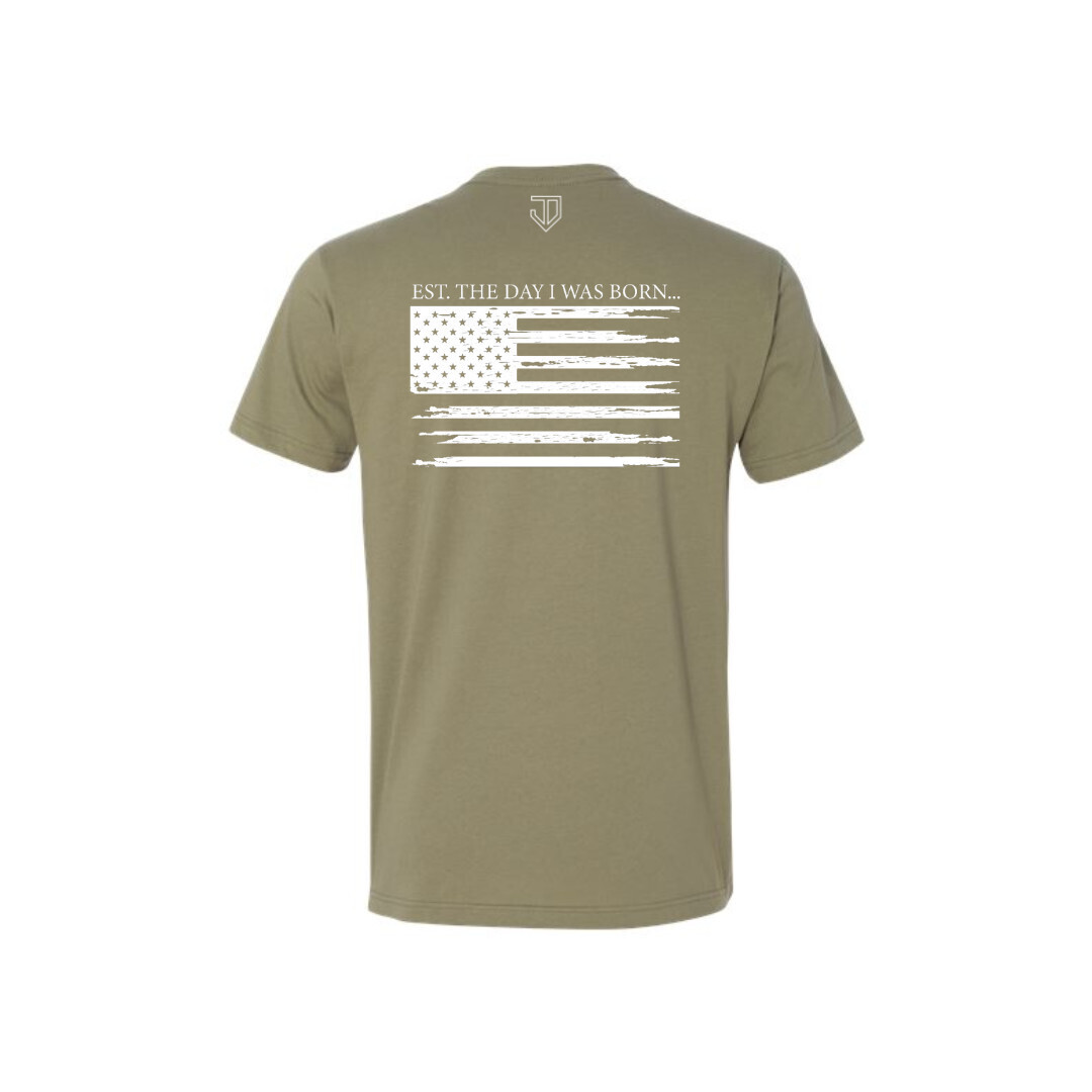 JD Military Flag T-Shirt