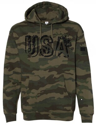 JD Camo Flag Hoodie