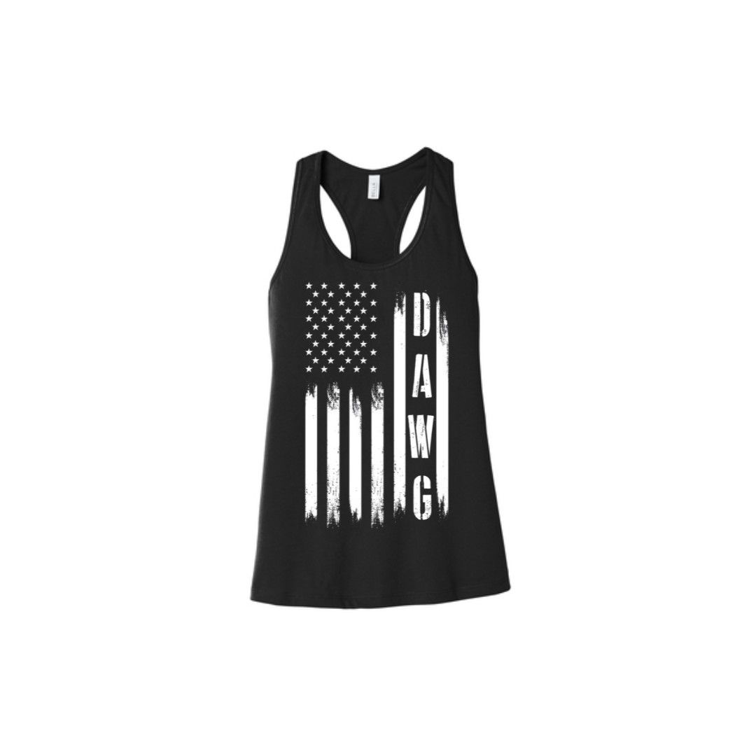 Women&#39;s Flag DAWG Tank Top