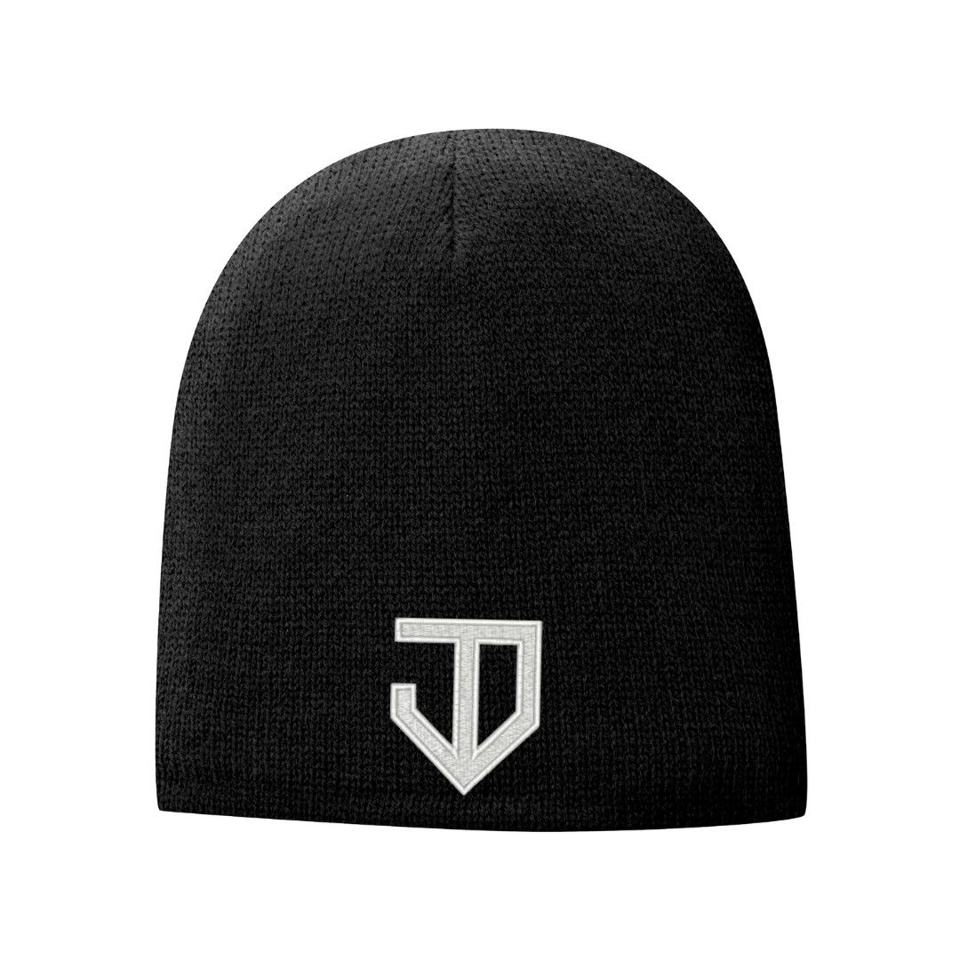 JD Beanie Black, Color: Black, Size: OSFM