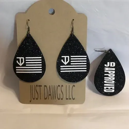 JD Earrings (2 Sided)