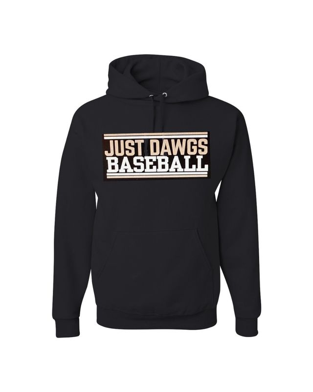 JUST DAWGS BASEBALL Hoodie