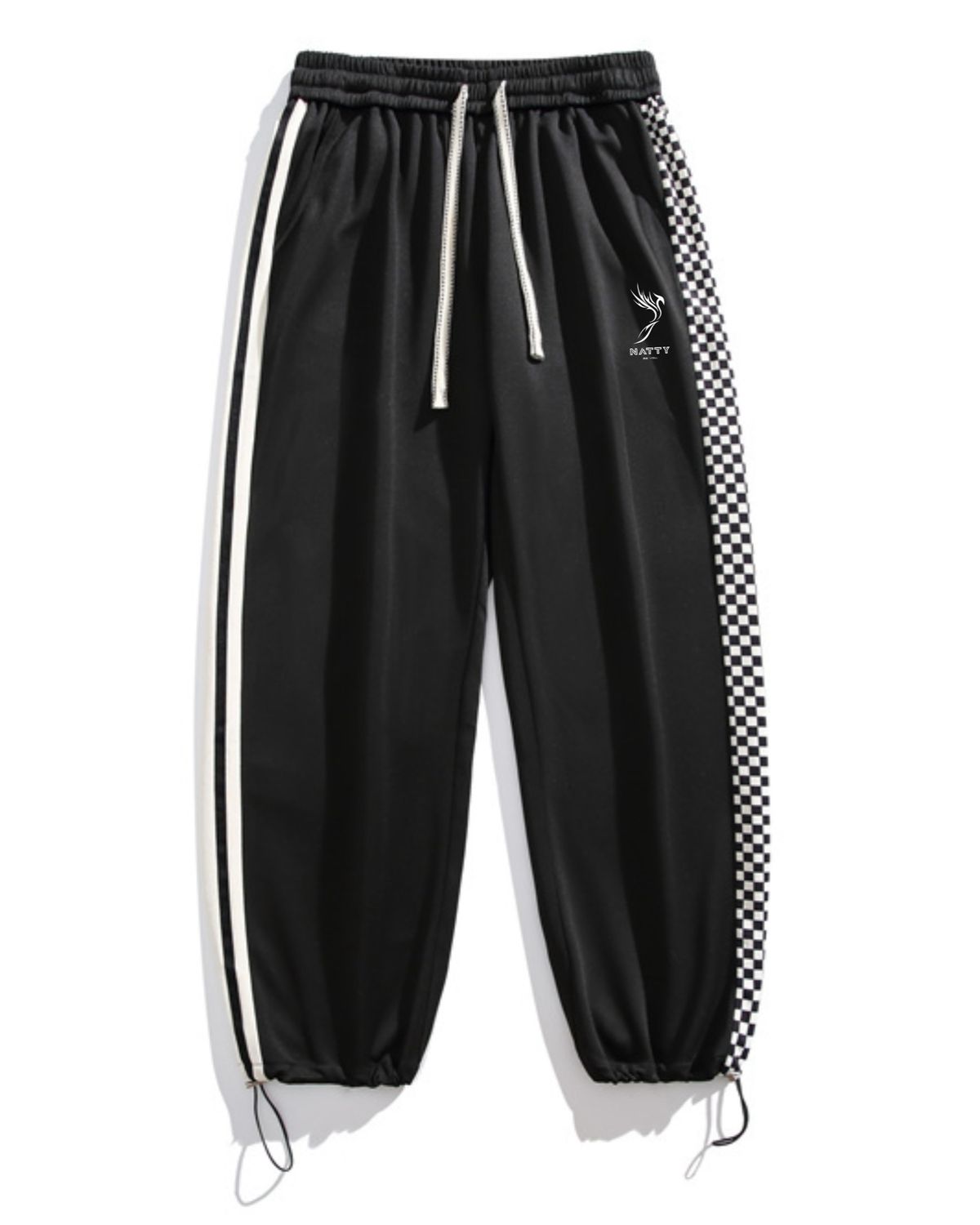 Checkerboard Unisex Jogger | سروال لكلا الجنسين بارد وقابل للتنفس