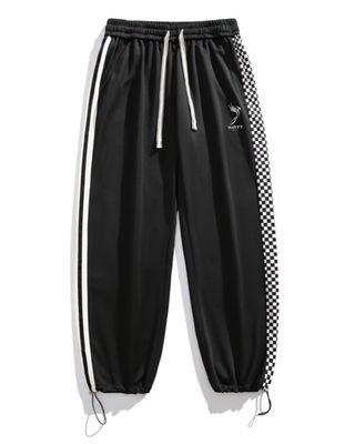 Checkerboard Unisex Jogger | سروال لكلا الجنسين بارد وقابل للتنفس