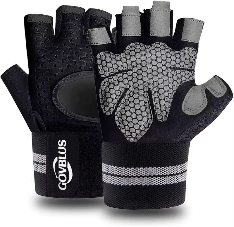 Wrist Supportive Gym Gloves