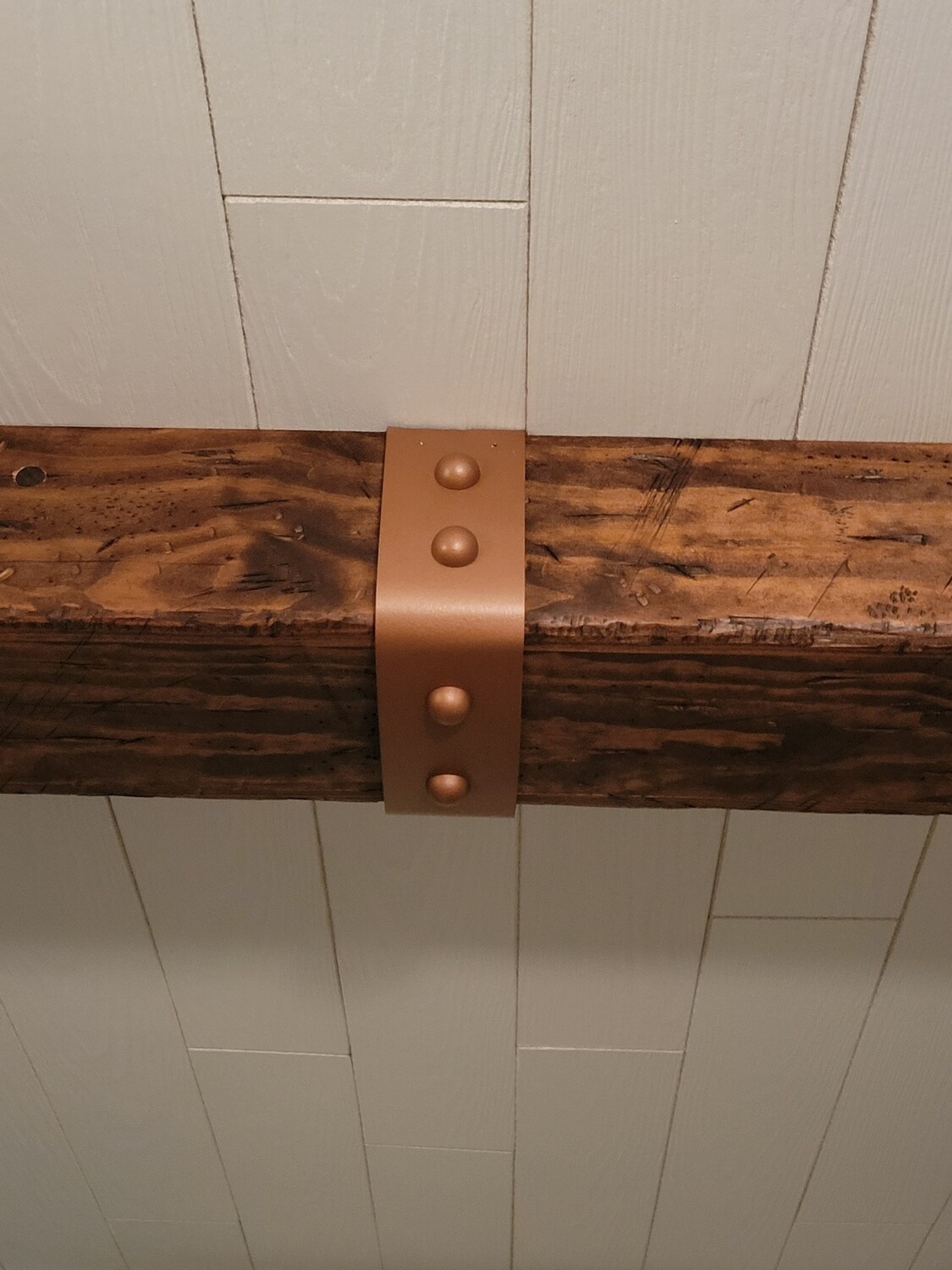 3 in. Faux Hammered Copper