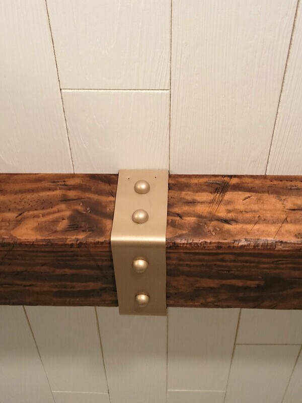 3 in. Faux Gold