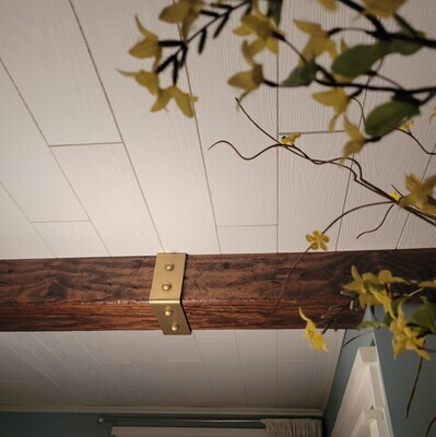 3 in. Faux Textured Gold