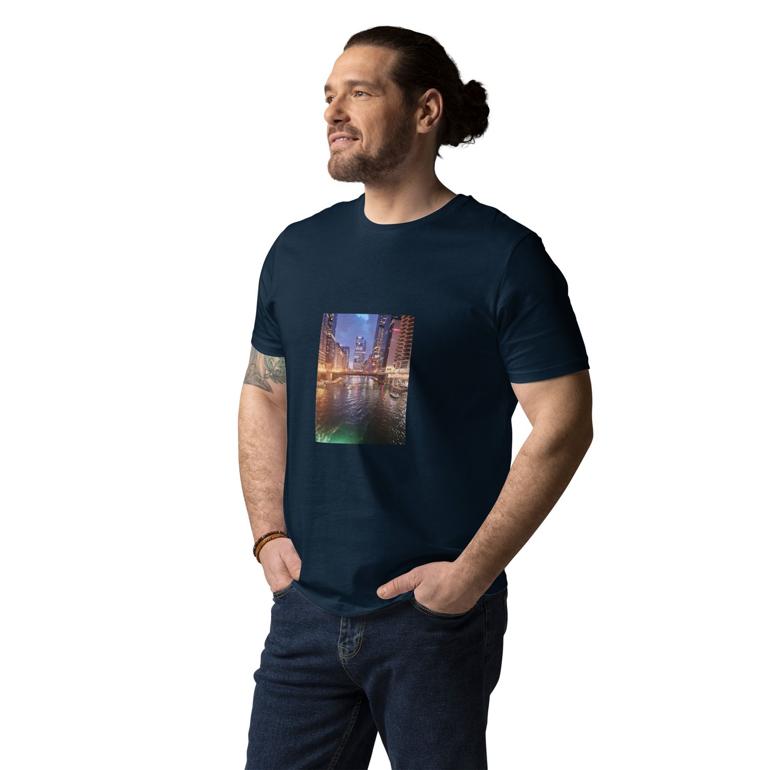 City Glory- Chicago Moments Unisex organic cotton t-shirt