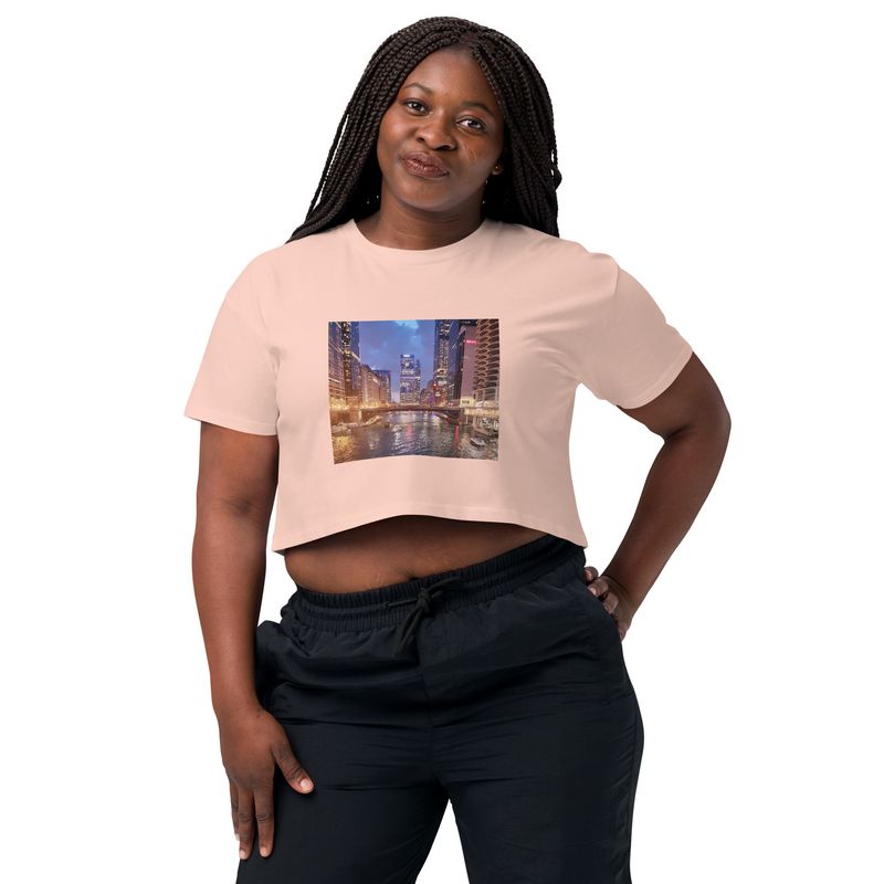 City Glory- Chicago Moments Women’s crop top