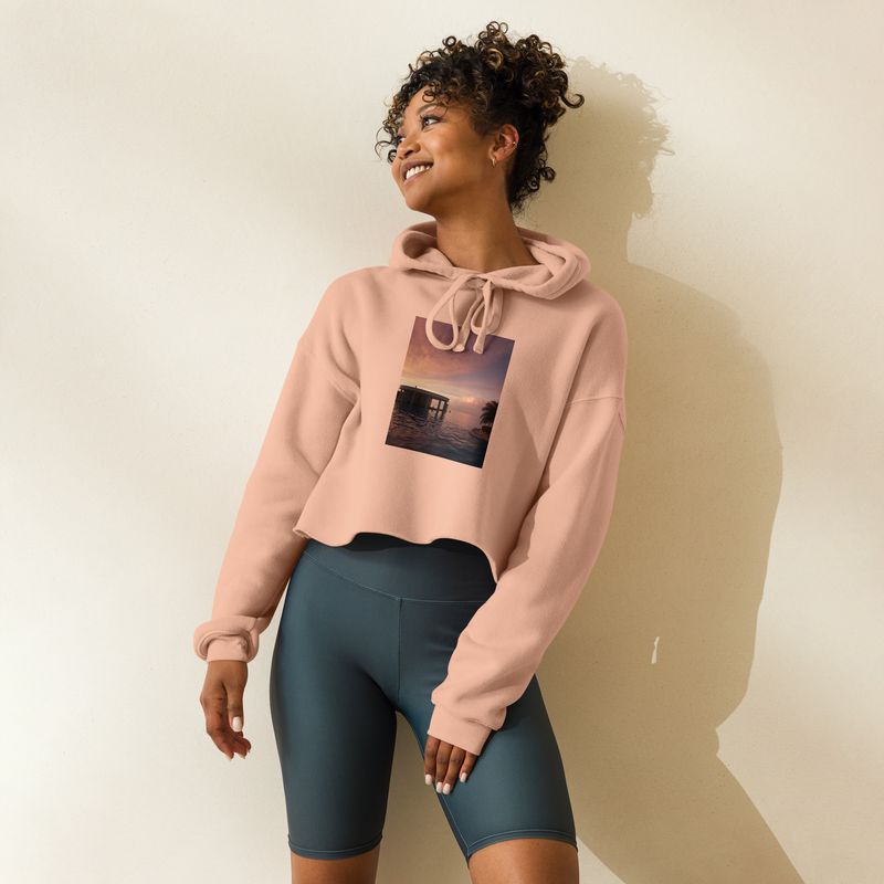 City Glory- Montego Bay Moments Crop Hoodie