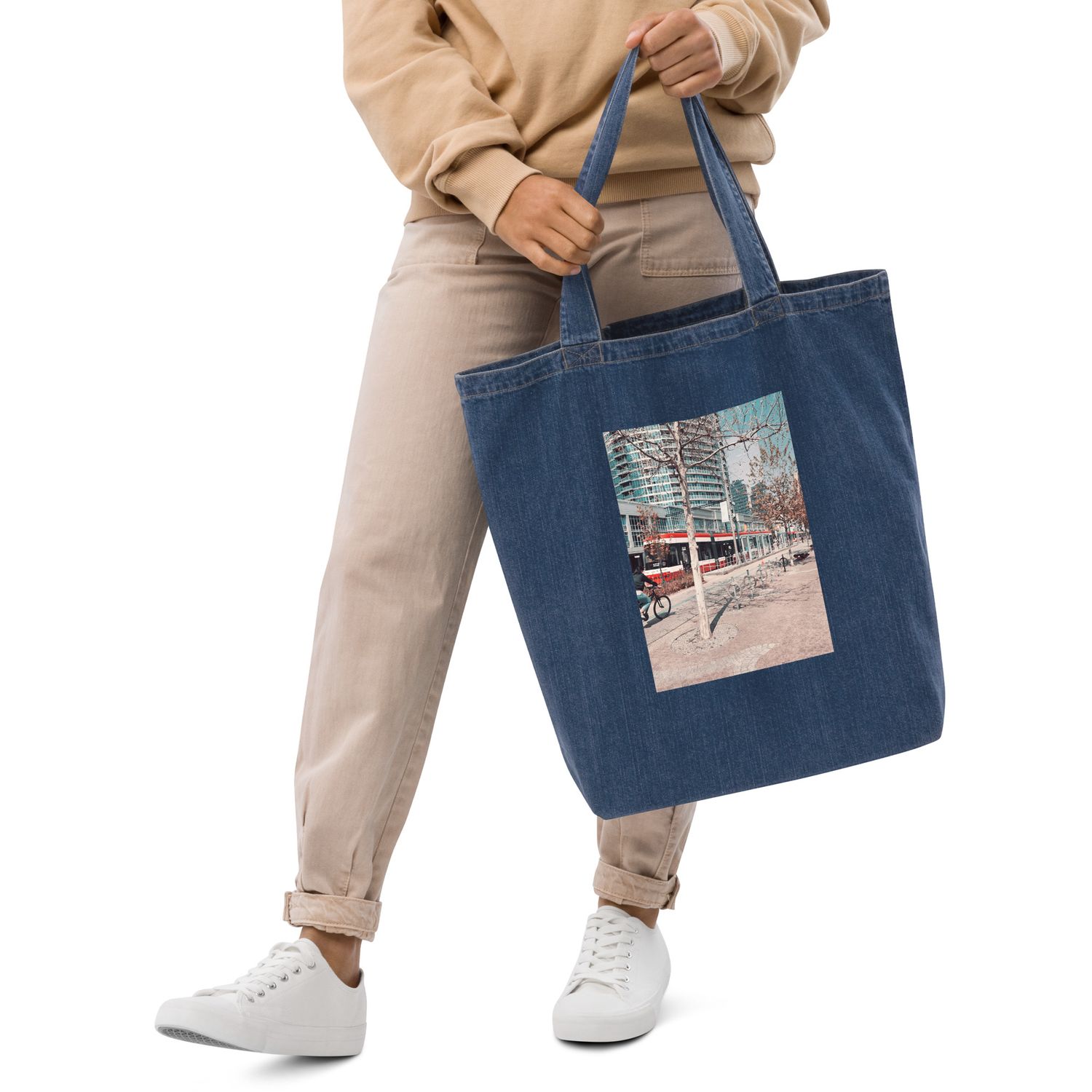 City Glory- Toronto Moments Organic denim tote bag