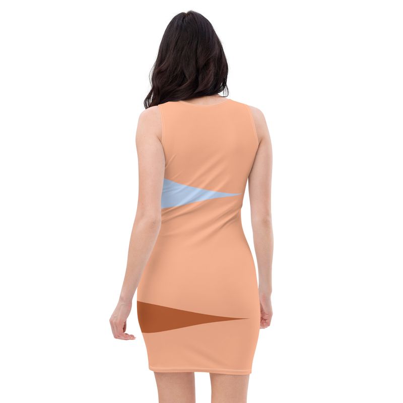 City Glory-Montego Bay Abstract Bodycon dress