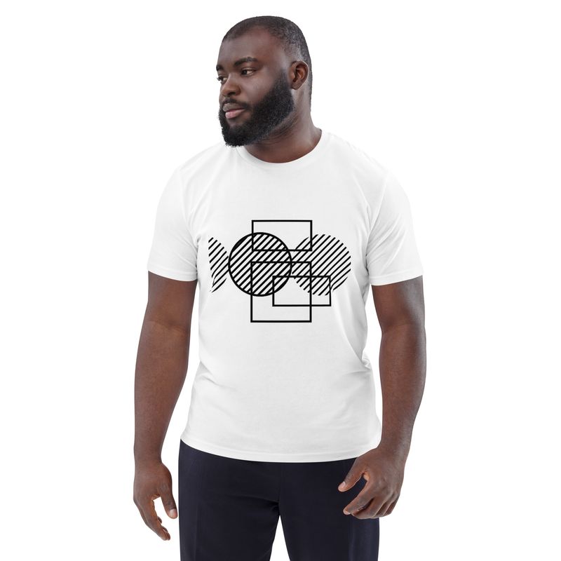 City Glory-Chicago Abstract Unisex organic cotton t-shirt