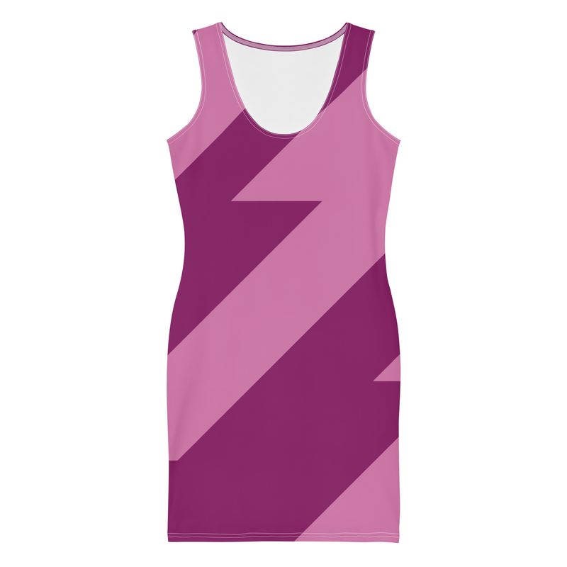 City Glory-Durant Abstract Bodycon dress