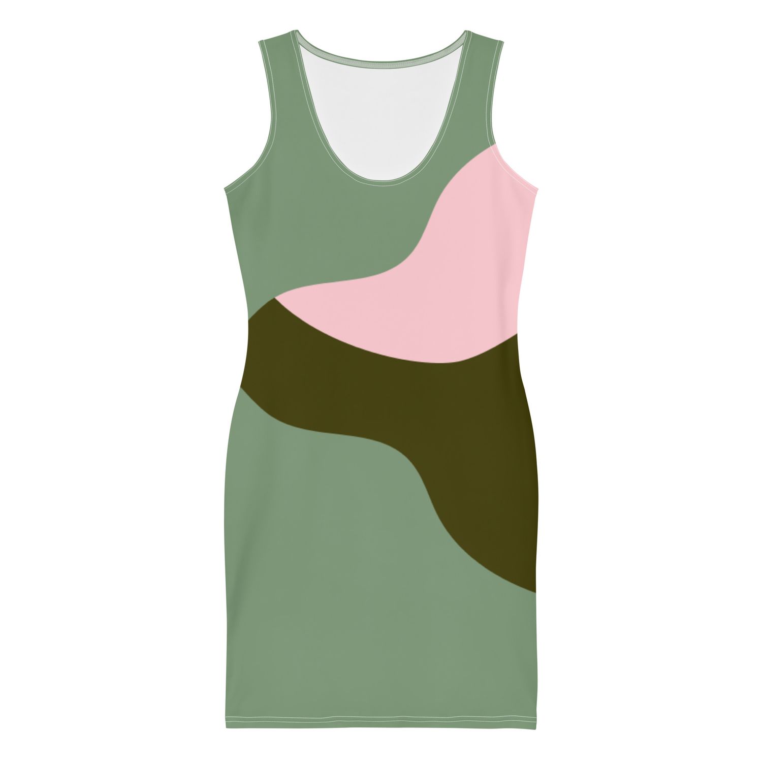 City Glory-San Juan Abstract Bodycon dress