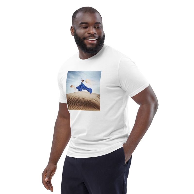 City Glory-Dubai Moments Unisex organic cotton t-shirt (w/Psalm 19:1-2 on back)