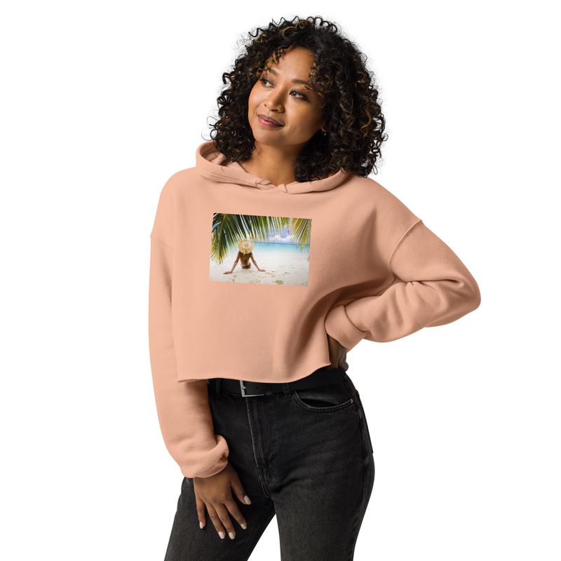 City Glory-Maldives Moments Crop Hoodie